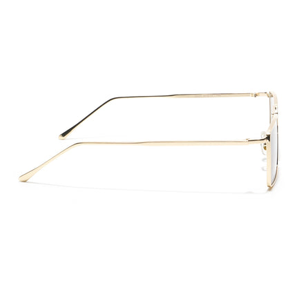 Golden Digger | Black Gold Rectangular Sunglasses - MG3572