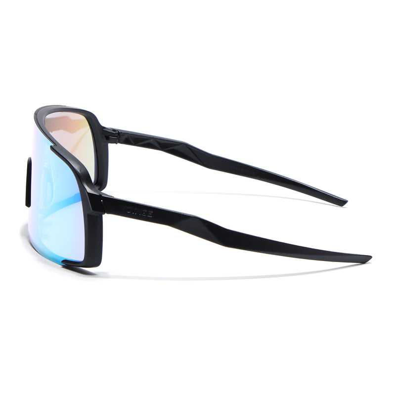 Drift Sunglasses (Multicolor Lens | Black Frame - MG5629)