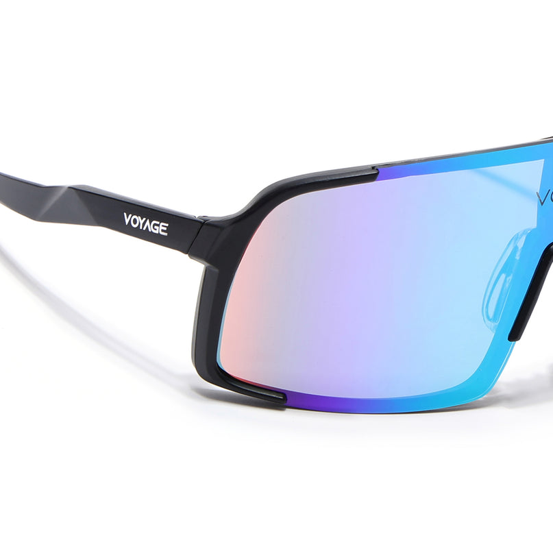 Drift Sunglasses (Multicolor Lens | Black Frame - MG5631)