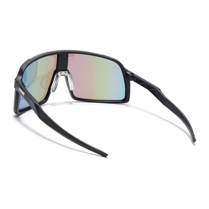 Drift Sunglasses (Multicolor Lens | Black Frame - MG5631)
