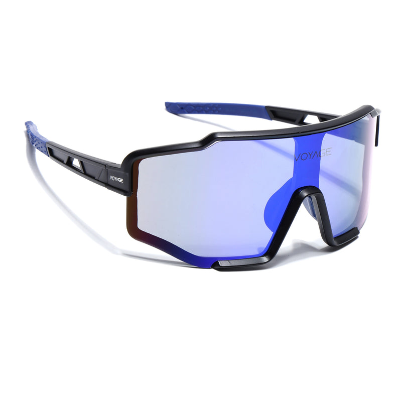 Drift Sunglasses (Blue Lens | Black Frame - MG5524)