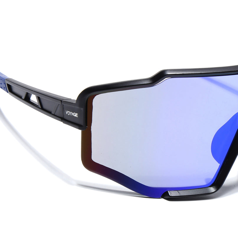 Drift Sunglasses (Blue Lens | Black Frame - MG5524)