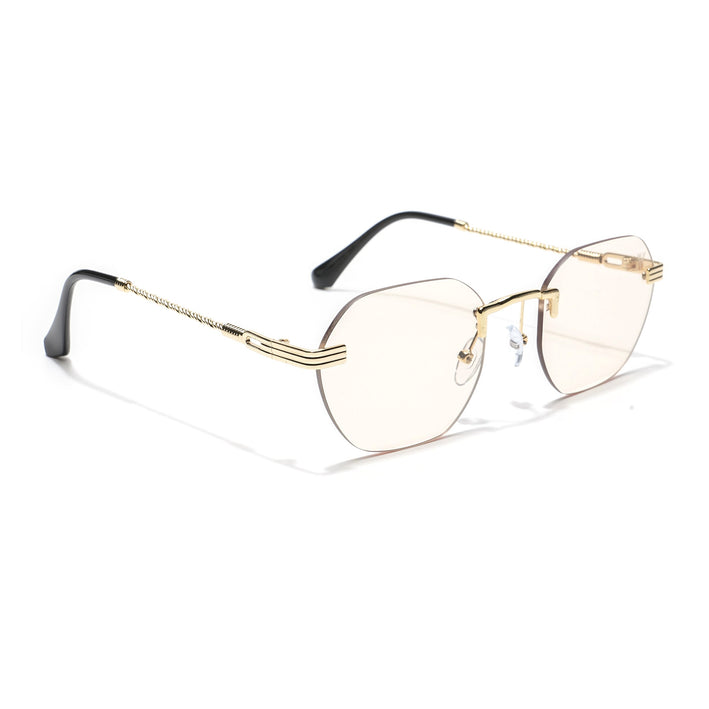 Voyage Nude Rimless Sunglasses - MG3604