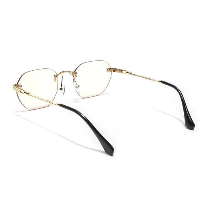 Voyage Nude Rimless Sunglasses - MG3604