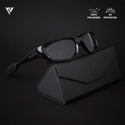Echelon | Black Polarized Sunglasses - PMG4020