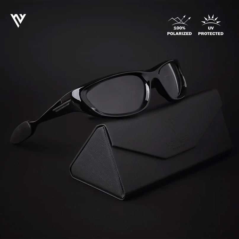 Echelon | Black Polarized Sunglasses - PMG4020