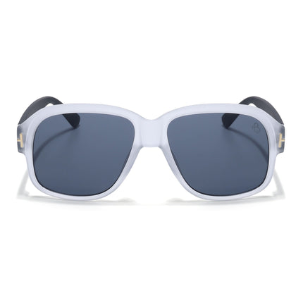 Eyejack Grey Wayfarer Sunglasses for Men & Women (21034CL1061)