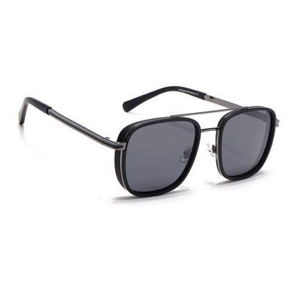 Black Wayfarer Polarized Sunglasses - PMG4650