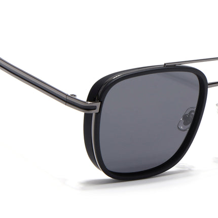 Black Wayfarer Polarized Sunglasses - PMG4650