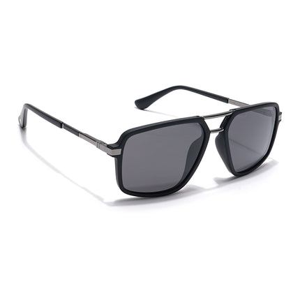 Voyage Select Wayfarer Polarized Sunglasses (Black Lens | Matt Black Frame - SLPMG6210)