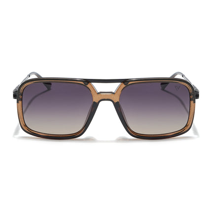 Voyage Select Wayfarer Polarized Sunglasses (Grey & Olive Lens | Olive Frame - SLPMG6299)