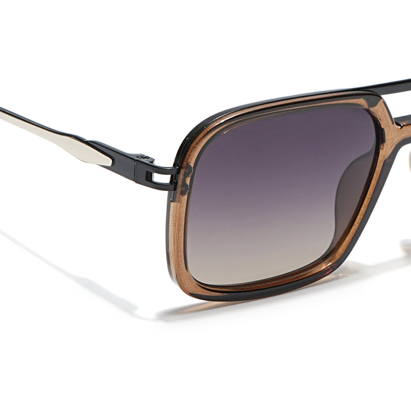 Voyage Select Wayfarer Polarized Sunglasses (Grey & Olive Lens | Olive Frame - SLPMG6299)