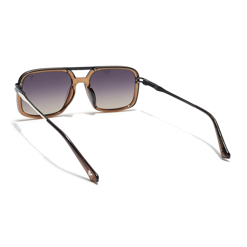 Voyage Select Wayfarer Polarized Sunglasses (Grey & Olive Lens | Olive Frame - SLPMG6299)