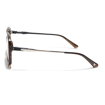 Voyage Select Wayfarer Polarized Sunglasses (Grey & Olive Lens | Olive Frame - SLPMG6299)