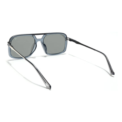 Voyage Select Wayfarer Polarized Sunglasses (Grey Lens | Transparent Grey Frame - SLPMG6302)