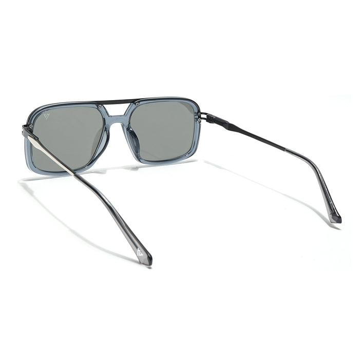 Voyage Select Wayfarer Polarized Sunglasses (Grey Lens | Transparent Grey Frame - SLPMG6302)