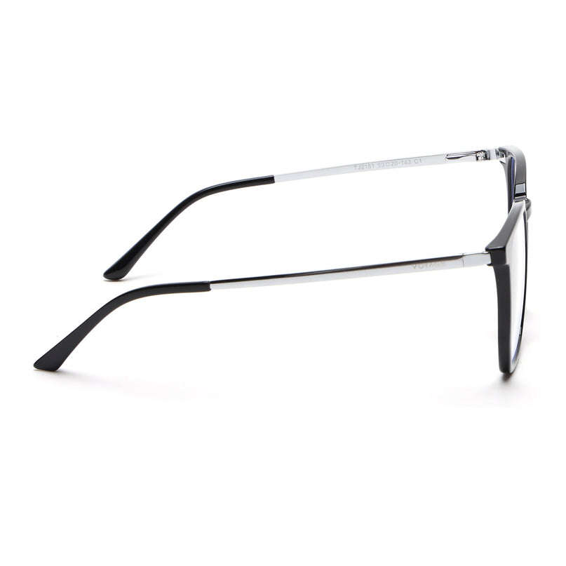 Wayfarer Black Clip-On Polarized Sunglasses - PMG4657