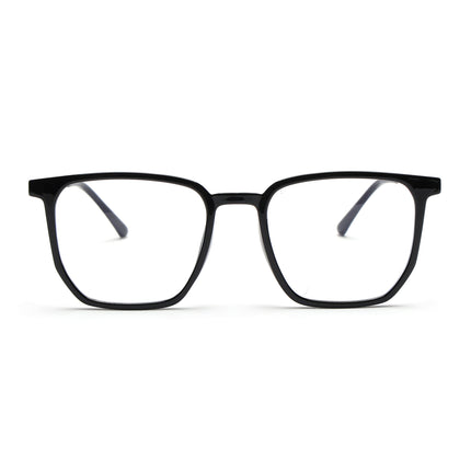 Wayfarer Black Clip-On Polarized Sunglasses - PMG4657