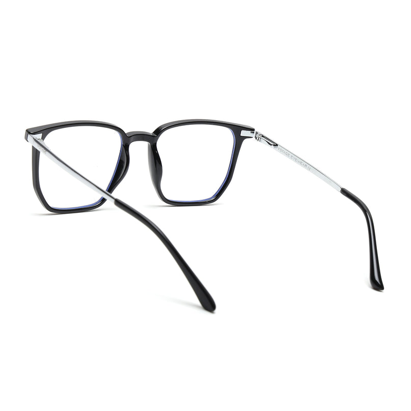 Wayfarer Black Clip-On Polarized Sunglasses - PMG4657