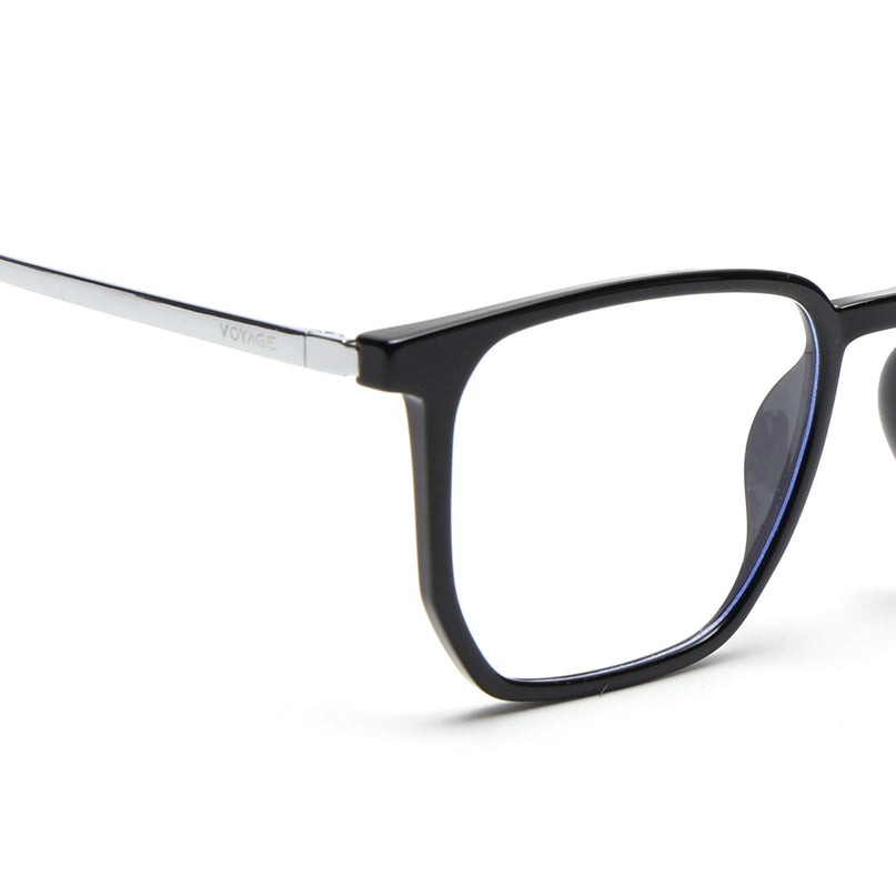 Wayfarer Black Clip-On Polarized Sunglasses - PMG4657