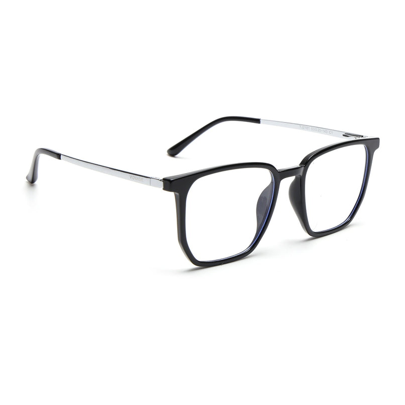 Wayfarer Black Clip-On Polarized Sunglasses - PMG4657
