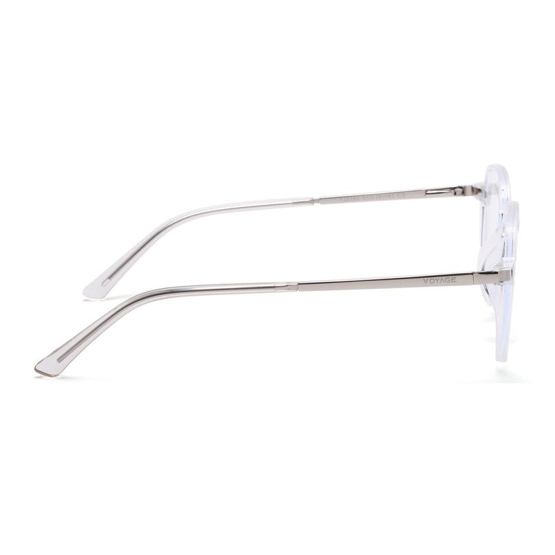 Transparent Wayfarer Clip-On Polarized Sunglasses - PMG4660