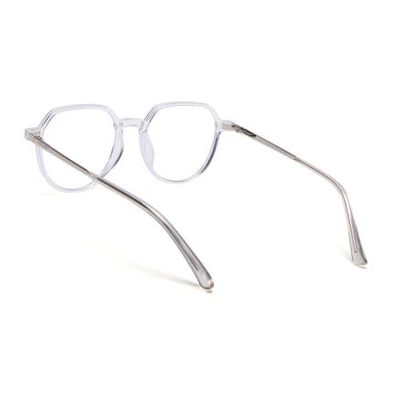Transparent Wayfarer Clip-On Polarized Sunglasses - PMG4660