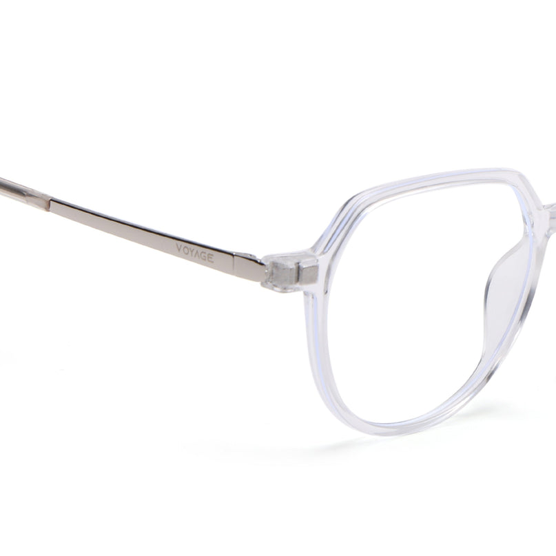 Transparent Wayfarer Clip-On Polarized Sunglasses - PMG4660