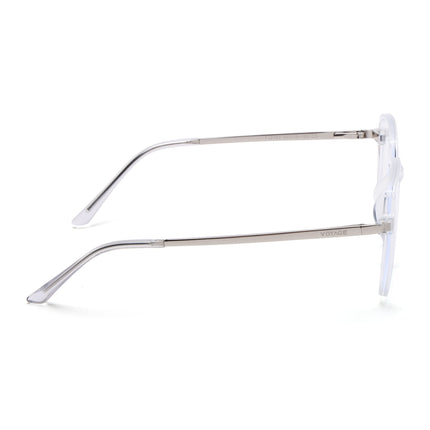 Transparent Wayfarer Clip-On Polarized Sunglasses - PMG4662