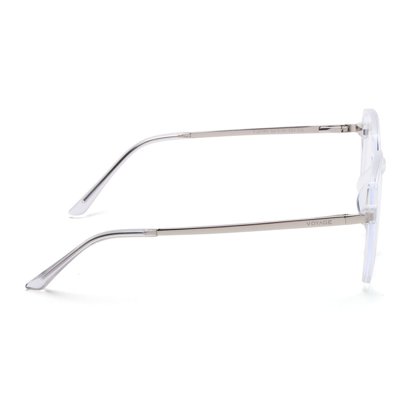 Transparent Wayfarer Clip-On Polarized Sunglasses - PMG4662