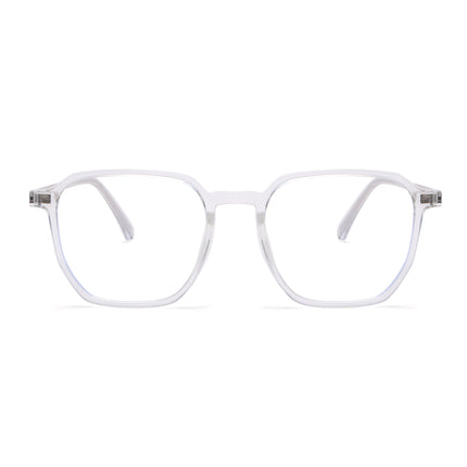 Transparent Wayfarer Clip-On Polarized Sunglasses - PMG4664