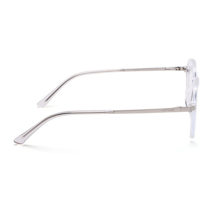 Transparent Wayfarer Clip-On Polarized Sunglasses - PMG4670