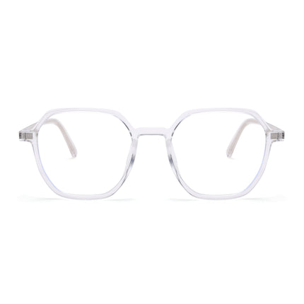 Transparent Wayfarer Clip-On Polarized Sunglasses - PMG4670