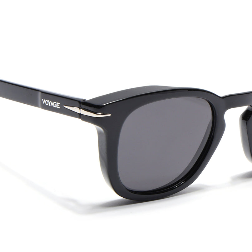 Galactic Glam | Black Wayfarer Polarized Sunglasses - PMG4189
