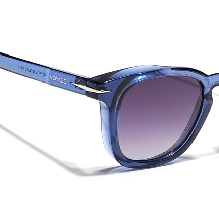 Galactic Glam | Blue Wayfarer Polarized Sunglasses - PMG4190