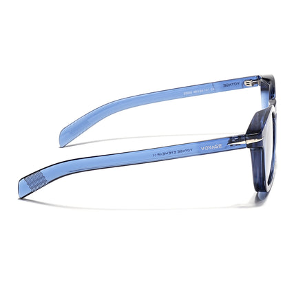 Galactic Glam | Blue Wayfarer Polarized Sunglasses - PMG4190