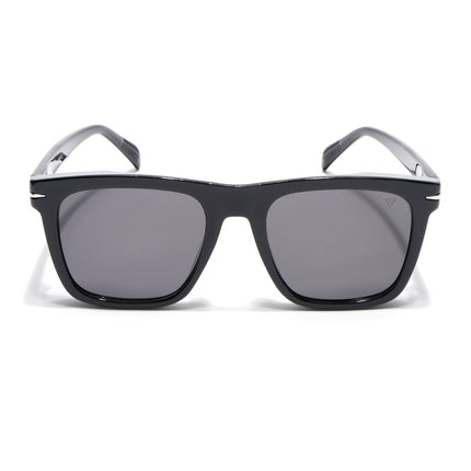 Black Wayfarer Polarized Sunglasses - PMG4186