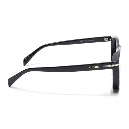 Black Wayfarer Polarized Sunglasses - PMG4186