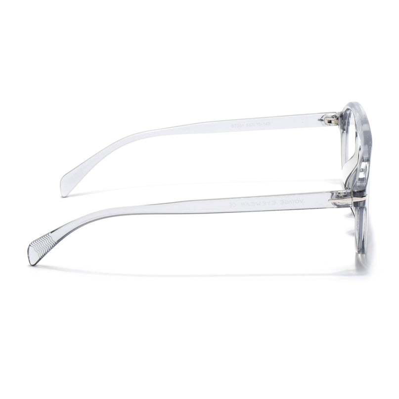 Voyage Grey Round Eyeglasses - MG3895