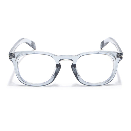 Voyage Light Grey Square Eyeglasses for Men & Women - MG4825-C3