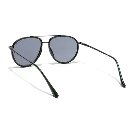 Voyage Select Aviator Polarized Sunglasses (Grey Lens | Olive & Grey Frame - SLPMG5928)