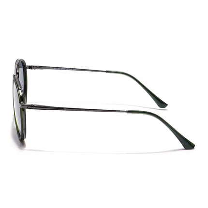 Voyage Select Aviator Polarized Sunglasses (Grey Lens | Olive & Grey Frame - SLPMG5928)