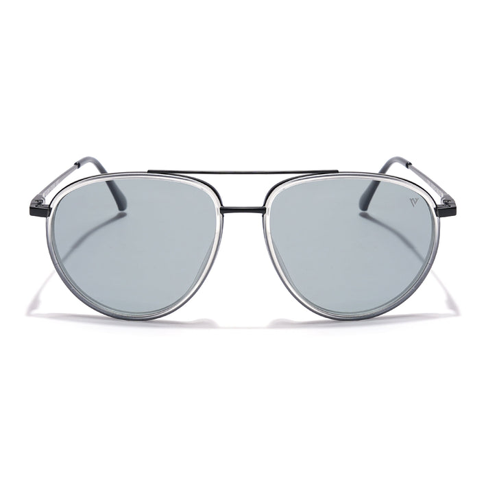 Voyage Select Aviator Polarized Sunglasses (Grey Lens | Grey & Black Frame - SLPMG5930)