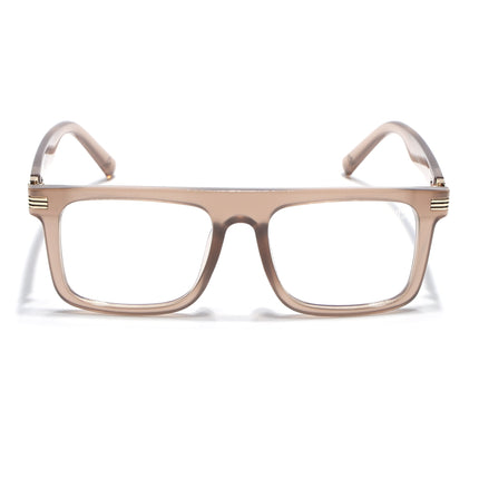 Eyejack Matt Brown Wayfarer Eyeglasses for Men & Women (2261FCL2158-C3)