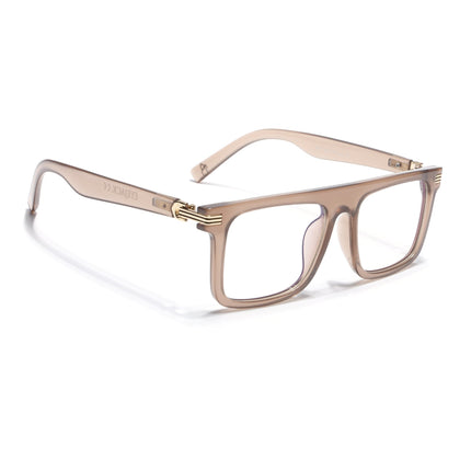 Eyejack Matt Brown Wayfarer Eyeglasses for Men & Women (2261FCL2158-C3)