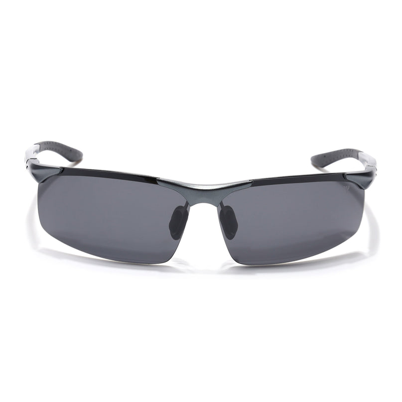 Turbo Aluminium | Midnight Black Polarized Sunglasses - PMG4648
