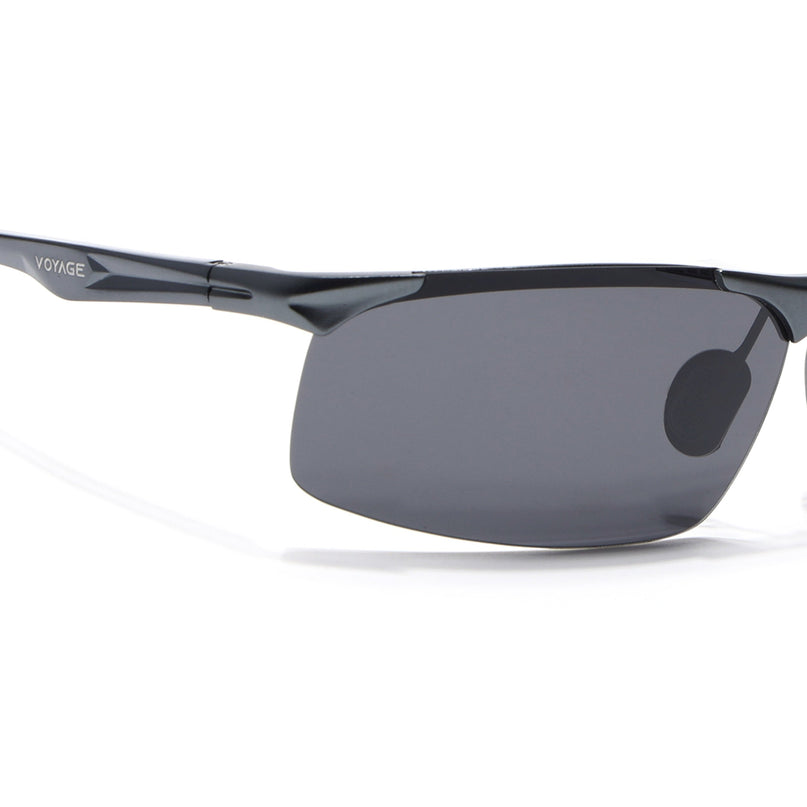 Turbo Aluminium | Midnight Black Polarized Sunglasses - PMG4648