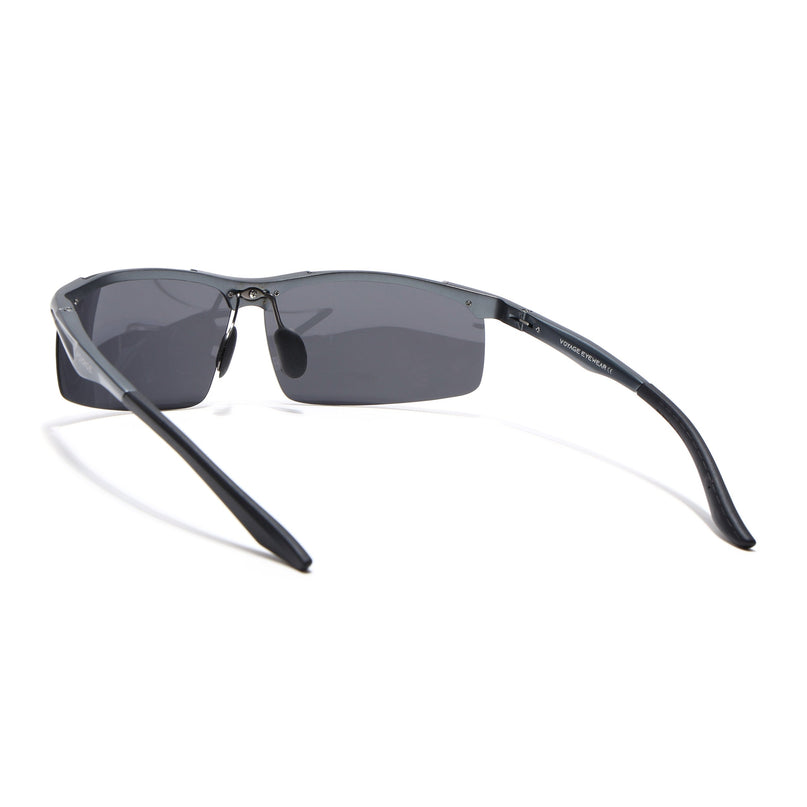 Turbo Aluminium | Midnight Black Polarized Sunglasses - PMG4648