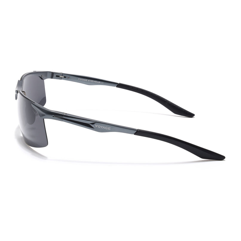 Turbo Aluminium | Midnight Black Polarized Sunglasses - PMG4648