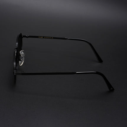 Vesper | Black Rectangle Polarized Sunglasses (Black Lens - PMG5845)